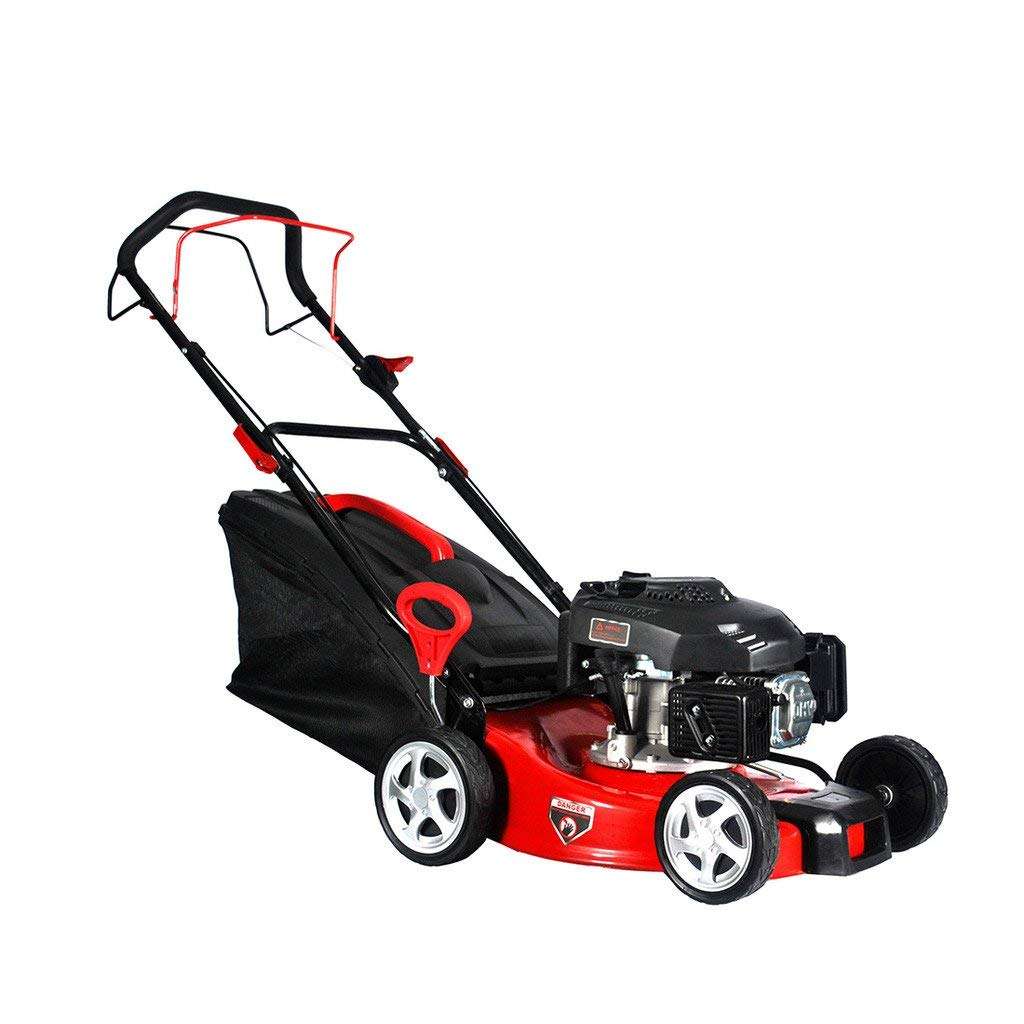 Rhegeneshop Garden New 18 inch Automatic Gasoline Grass Lawn Mowers For Factory Hospital Patio 4 Stroke