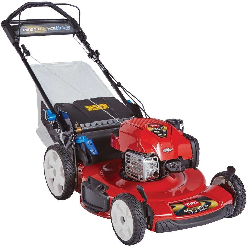 Toucan City Gas Can and Toro Recycler 22 in. Lawn Mower 20340