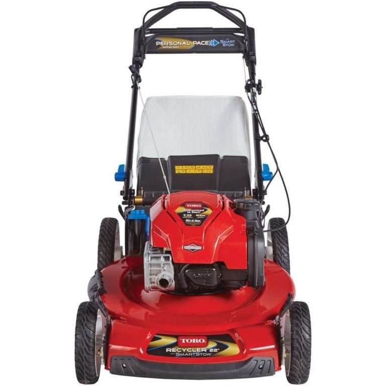 Toucan City Gas Can and Toro Recycler 22 in. Lawn Mower 20340