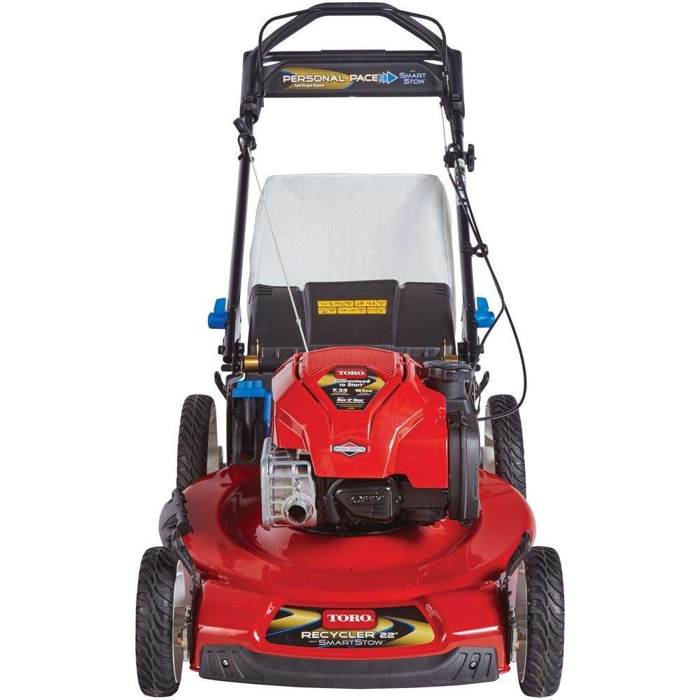 Toucan City Gas Can and Toro Recycler 22 in. Lawn Mower 20340