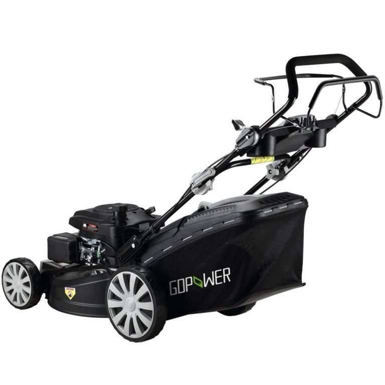 Suny Deals Gas Push Lawn Mower 161cc, Black (20Inch)
