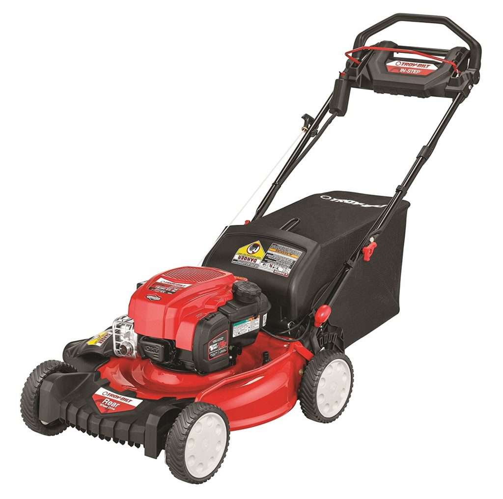 TroyBilt TB380ES 163cc 21inch In Step RWD SelfPropelled Lawn Mower