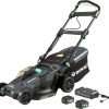 Amazon Brand - Denali by SKIL 2 x 20V (40V) Brushless 18-Inch Push Lawn Mower Kit, Includes Two 4.0 Ah Lithium Batteries & Dual Port Charger - 1
