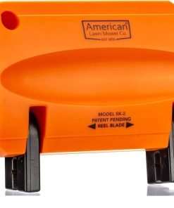 American Lawn Mower Co. SK-2 Reel Lawn Mower Hand Sharpener for Great States, American Lawn Mower, Scotts, and Earthwise Reel Mowers, Orange - 2