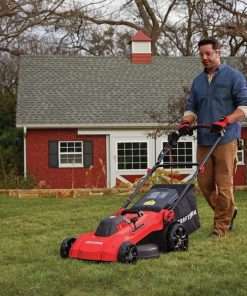 CRAFTSMAN Electric Lawn Mower, 20-Inch, Corded, 13-Ah (CMEMW213), Red - 7