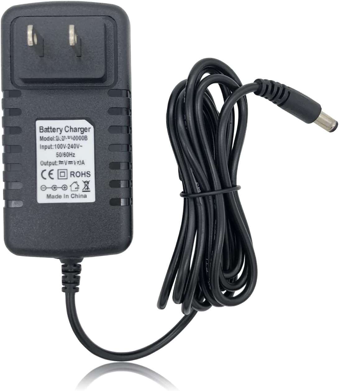 Charger Replacement for Sun Joe MJ401C Lawn Mower, Power Cord AC Adapter 6.6 ft - PDEEY - 4