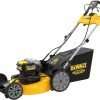DEWALT 20V MAX Lawn Mower, Cordless, Rear Wheel Drive, Self-Propelled with Batteries & Charger (DCMWSP255Y2) - 1