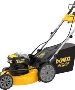 DEWALT 20V MAX Lawn Mower, Cordless, Rear Wheel Drive, Self-Propelled with Batteries & Charger (DCMWSP255Y2) - 1
