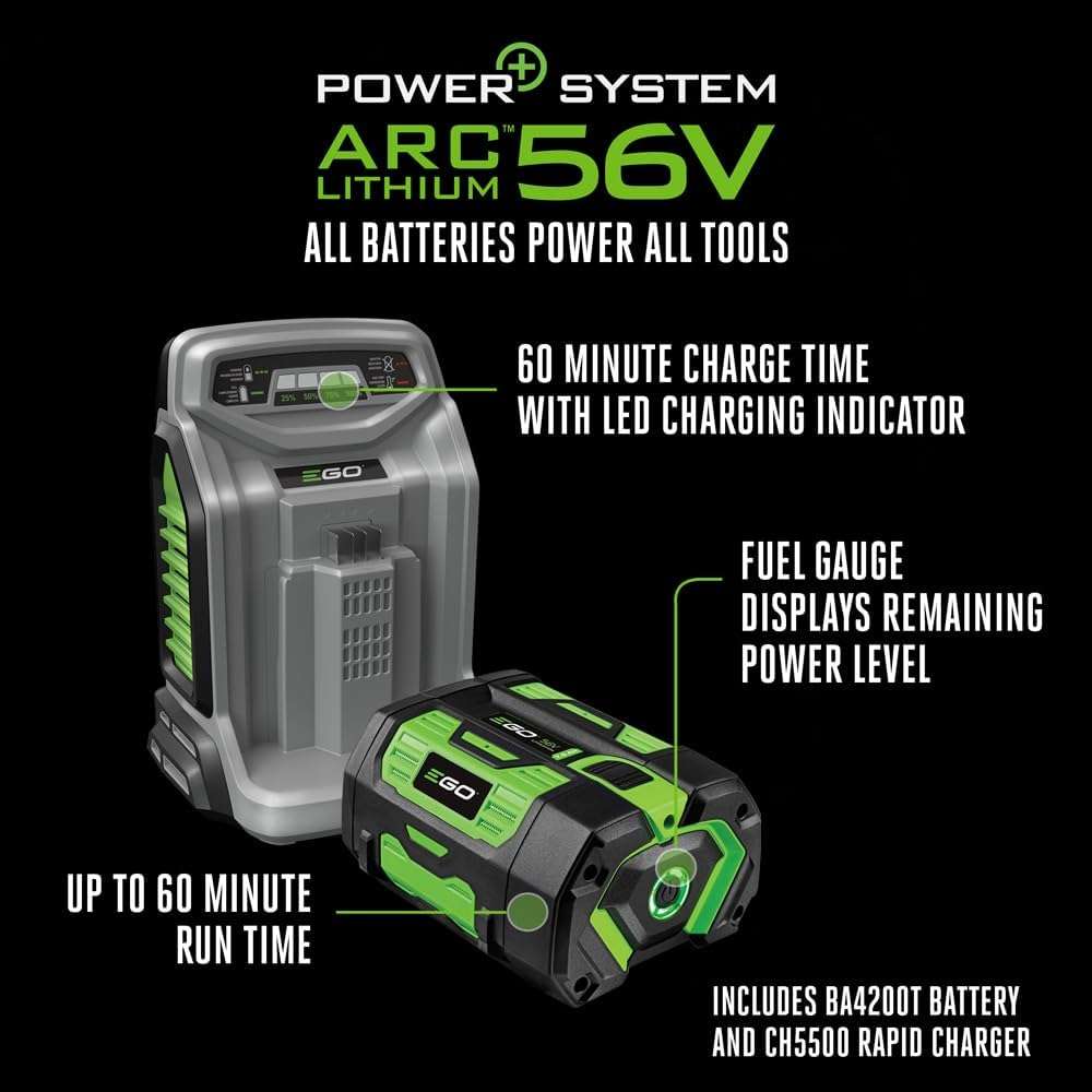 EGO Power+ LM2135SP 21-Inch Select Cut Lawn Mower with Touch Drive Self-Propelled Technology 7.5Ah Battery and Rapid Charger Included - 6