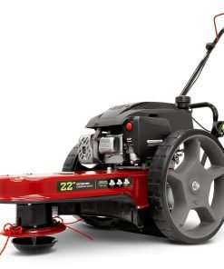 Earthquake Walk Behind String Mower With 160cc Viper 4-Cycle Engine, 22” Cutting Diameter, 14” Never-Go-Flat Wheels, Easy Assembly - 2