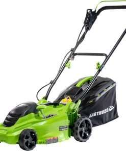 Earthwise 16-Inch 11-Amp Corded Electric Walk-Behind Lawn Mower - 1