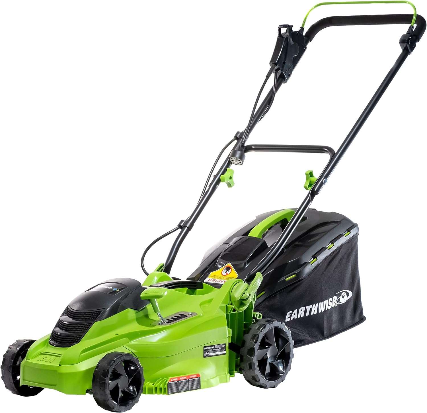 Earthwise 16-Inch 11-Amp Corded Electric Walk-Behind Lawn Mower - 1