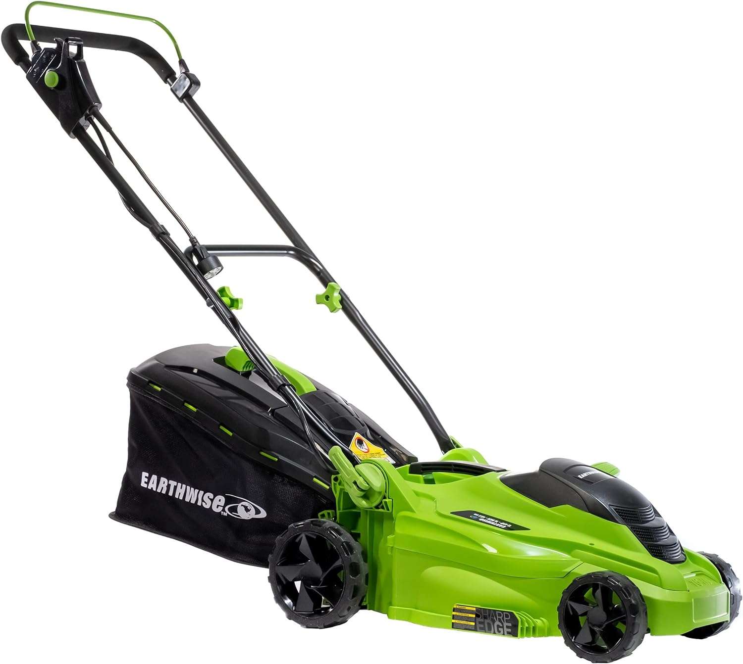 Earthwise 16-Inch 11-Amp Corded Electric Walk-Behind Lawn Mower - 3