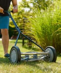 Great States 415-16 16-Inch Reel Mower Standard Full Feature Lawn Mower with T-Style Handle and Heat Treated Blades - 10