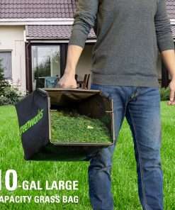 Greenworks 40V 16 Brushless Cordless (Push) Lawn Mower + Blower (350 CFM), 4.0Ah Battery and Charger Included (75+ Compatible Tools) - 10