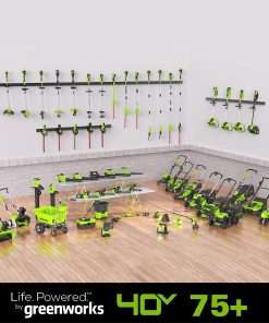 Greenworks 40V 16 Brushless Cordless (Push) Lawn Mower + Blower (350 CFM), 4.0Ah Battery and Charger Included (75+ Compatible Tools) - 11