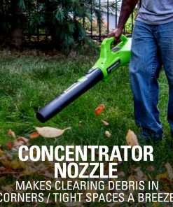 Greenworks 40V 16 Brushless Cordless (Push) Lawn Mower + Blower (350 CFM), 4.0Ah Battery and Charger Included (75+ Compatible Tools) - 3