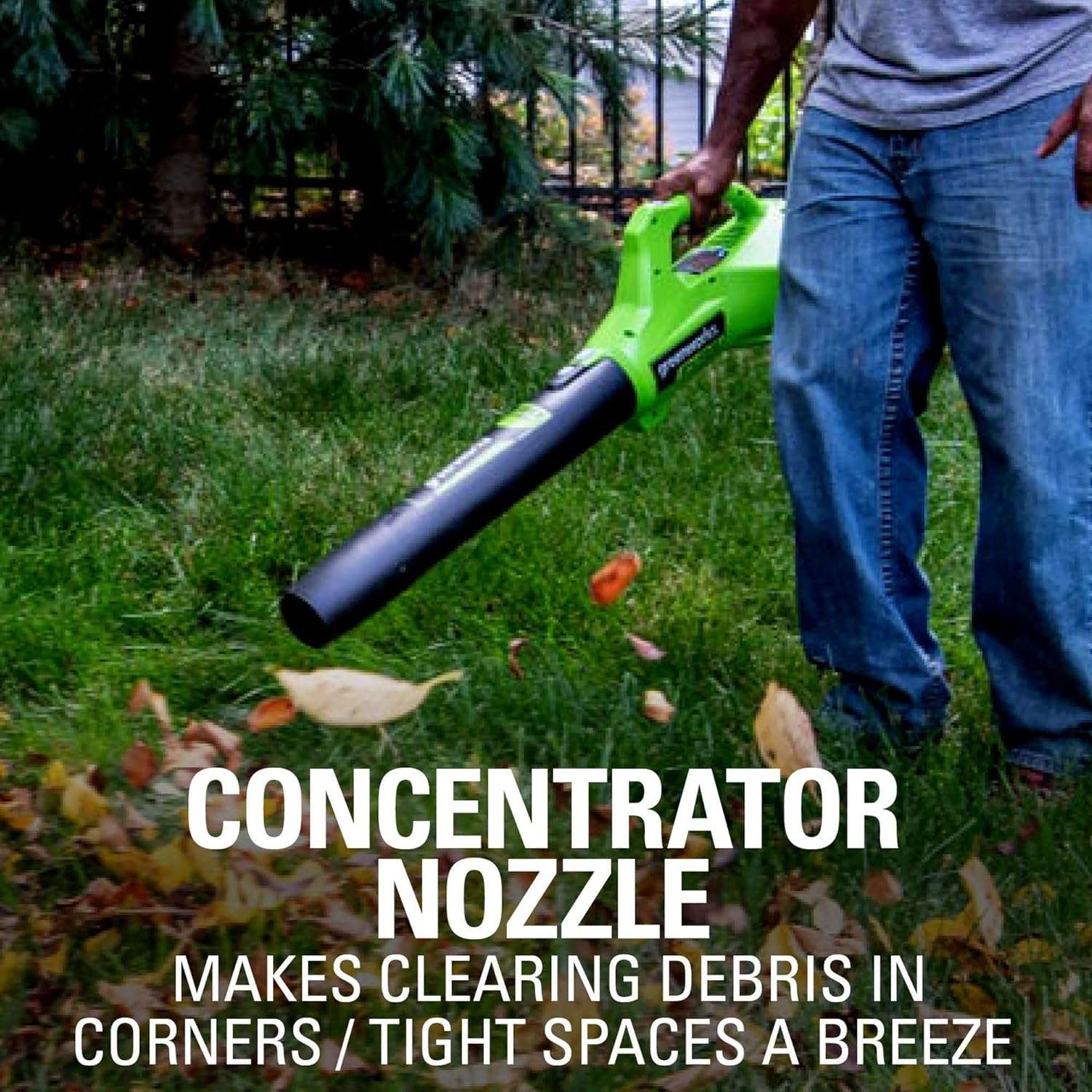 Greenworks 40V 16 Brushless Cordless (Push) Lawn Mower + Blower (350 CFM), 4.0Ah Battery and Charger Included (75+ Compatible Tools) - 3