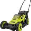Ryobi P1108BTL ONE+ 18V 13 in. Cordless Battery Walk Behind Push Lawn Mower (Tool Only) - 1