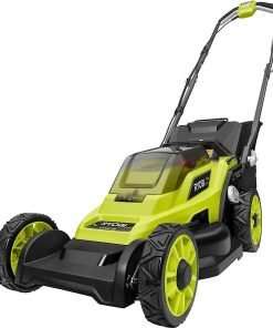 Ryobi P1108BTL ONE+ 18V 13 in. Cordless Battery Walk Behind Push Lawn Mower (Tool Only) - 1