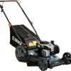 SENIX LSPG-M7 21-Inch Gas Lawn Mower with 140 cc 4-Cycle Briggs & Stratton Engine, Bagging, Mulching, and Side Discharge - 1