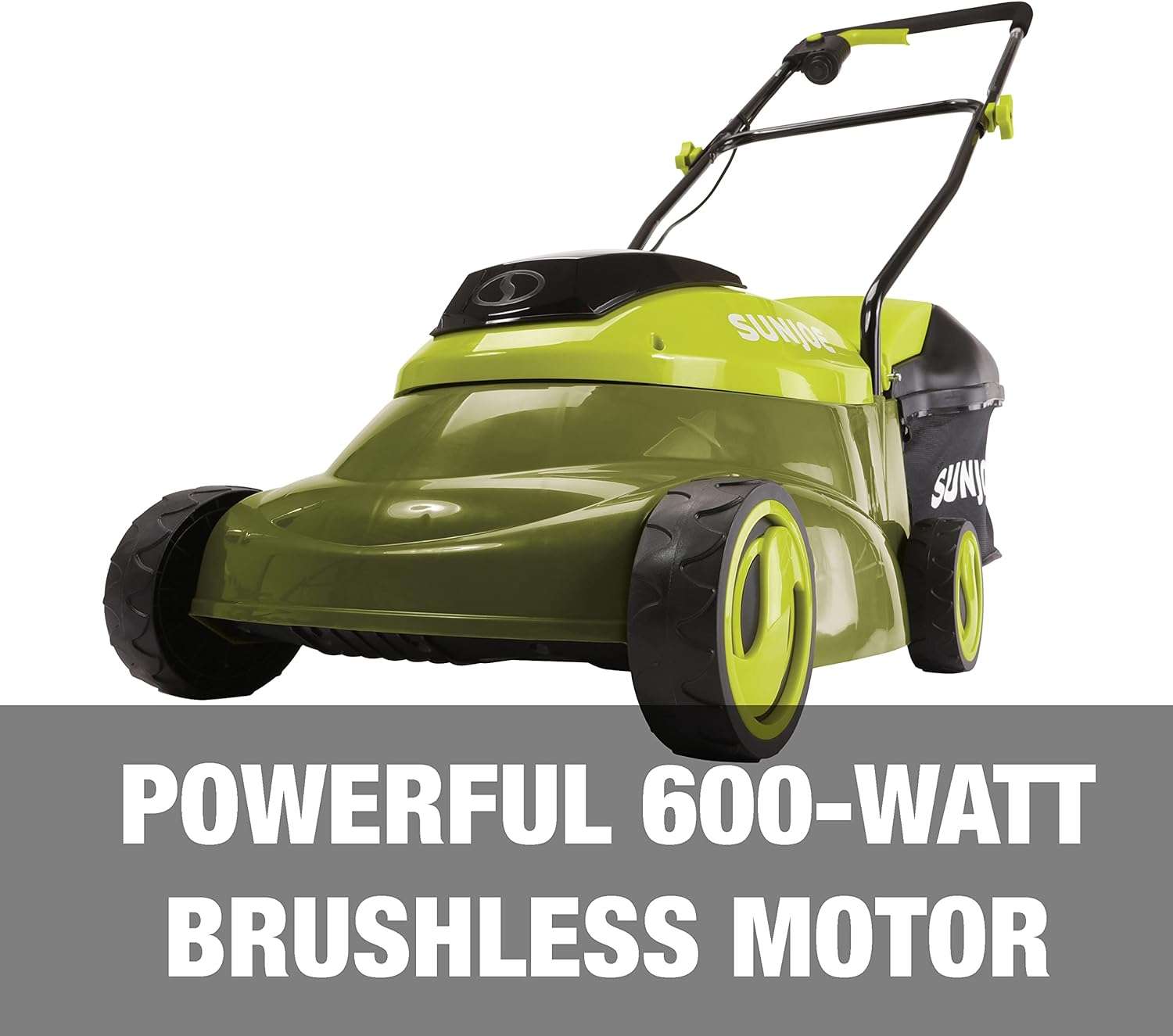 Sun Joe 24V-MJ14C 24-Volt IONMAX Cordless Push Lawn Mower Kit, 14-inch, W- 4.0-Ah Battery + Charger - 2