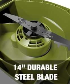 Sun Joe 24V-MJ14C 24-Volt IONMAX Cordless Push Lawn Mower Kit, 14-inch, W- 4.0-Ah Battery + Charger - 3