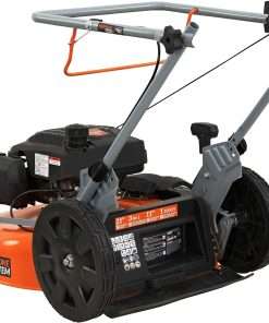 YARDMAX 21 in. 170cc 3-in-1 Gas Walk Behind Push Lawn Mower with High Rear Wheels - 5