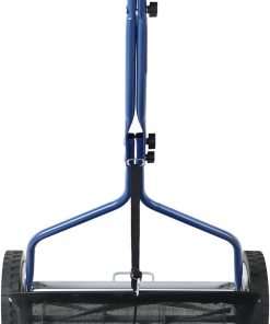 Amazon Basics 18-Inch 5-Blade Push Reel Lawn Mower with Grass Catcher, Blue - 6