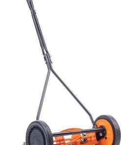 Black+Decker 304-16DB 16-Inch 4-Blade Push Reel Lawn Mower Orange - 1