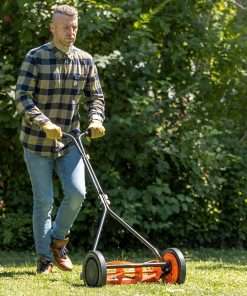 Black+Decker 304-16DB 16-Inch 4-Blade Push Reel Lawn Mower Orange - 10