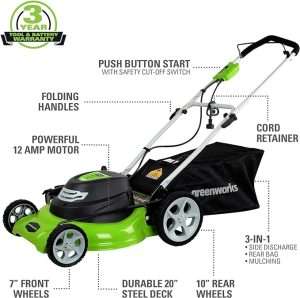 Greenworks 20 Inch Mower 1