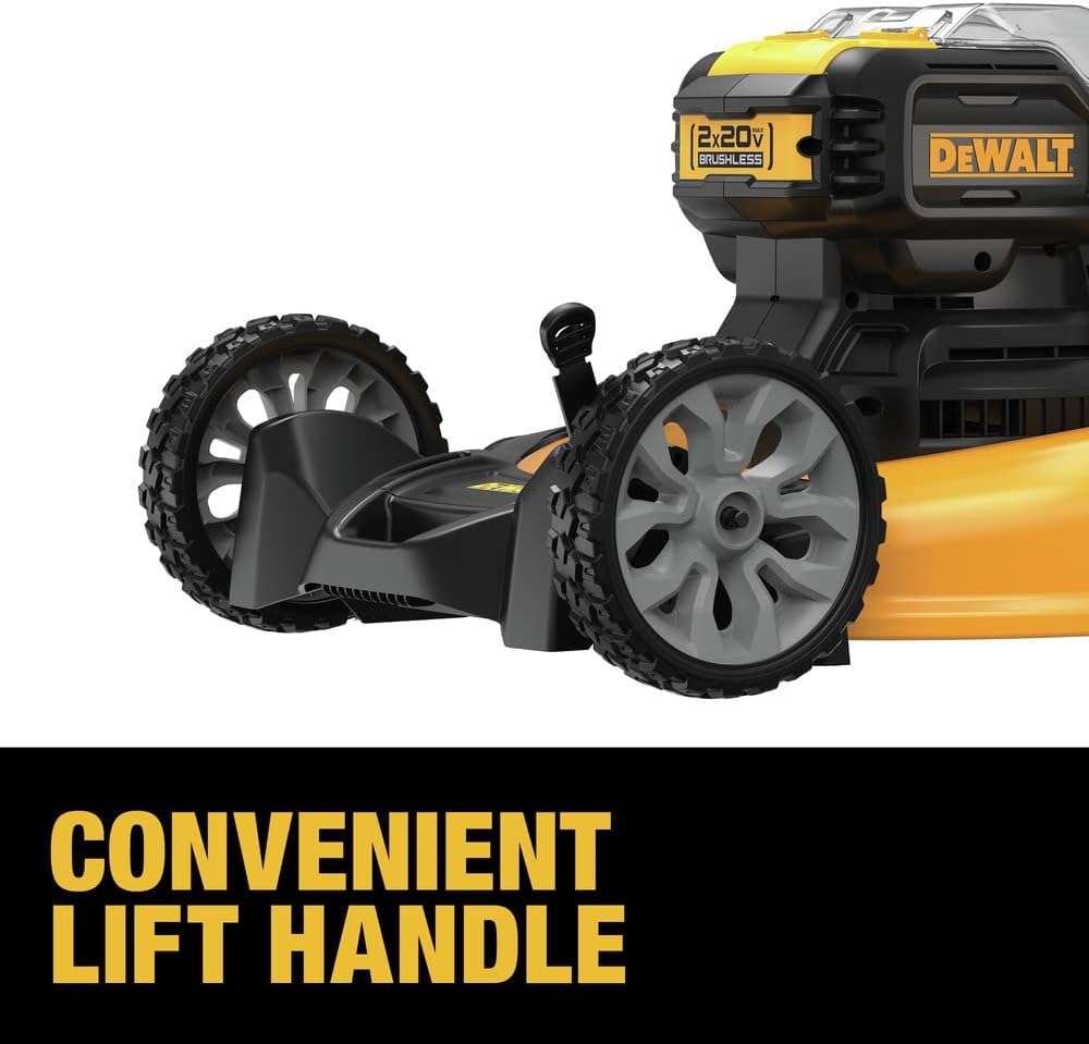 DEWALT 20V MAX Lawn Mower, Cordless, 21.5in. Brushless with Battery & Charger (DCMWP233U2) - 7