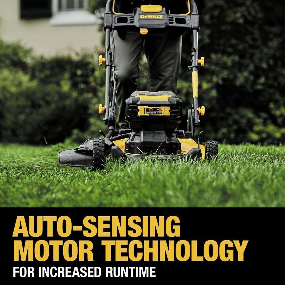 DEWALT 20V MAX Lawn Mower, Cordless, 21.5in. Brushless with Battery & Charger (DCMWP233U2) - 8
