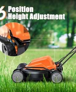 LawnMaster ME1218X Electric Lawn Mower 12AMP 19-Inch - 4