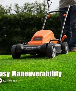 LawnMaster ME1218X Electric Lawn Mower 12AMP 19-Inch - 6
