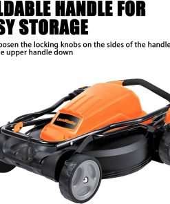 LawnMaster ME1218X Electric Lawn Mower 12AMP 19-Inch - 7
