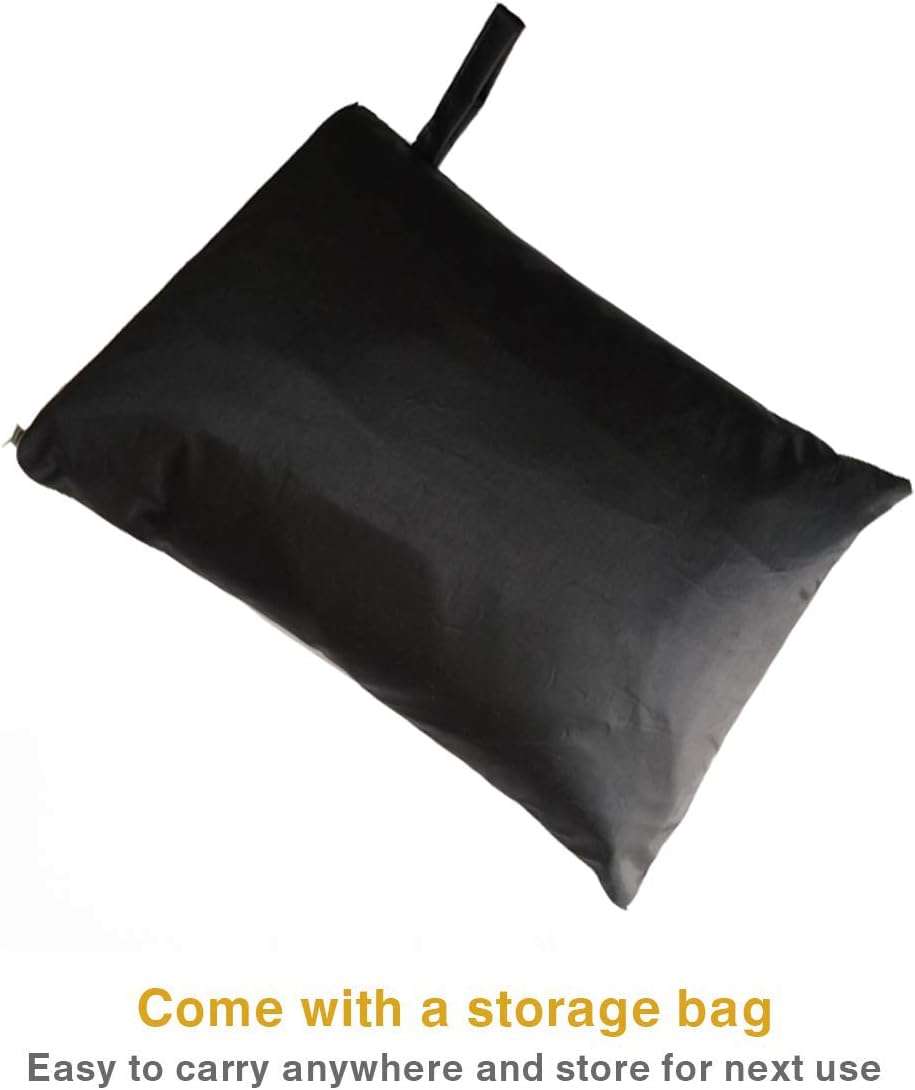 Lawn Mower Cover, Waterproof Heavy Duty Push Mower Covers Outdoor, Dust UV Protection, Universal with Drawstring & Cover Storage Bag, Premium Oxford 420D - 5