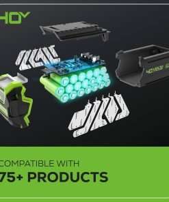 Greenworks 40V 20 Brushless Push Mower, 4.0Ah Battery (Aluminum Handles + Light) - 14