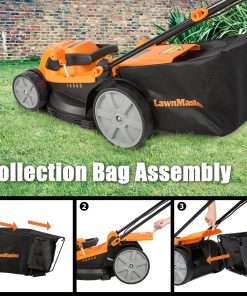 LawnMaster MEB1216K Electric Lawn Mower 16-Inch 12AMP - 4