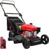 PowerSmart Gas Lawn Mower, 17-Inch 144cc Engine 3-in-1 Walk-Behind Push Lawn Mower, Oil Included 2024 Version - 1