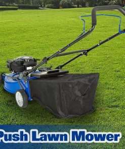 21 Inch Lawn Mower Gas Powered, 4-Cycle 170cc Engine, 3-in-1 Push Lawnmower with Bagging, Mulching & Side Discharge, Adjustable 10-Positions Cutting Height, Easy Start - 8