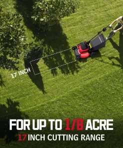 PowerSmart 40V 17 Cordless Lawn Mower, 3-in-1 Brushless Push Lawn Mower with 4.0Ah Battery & Charge - 3