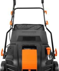 WEN DT1516 16-Inch 15-Amp 2-in-1 Electric Dethatcher and Scarifier with Collection Bag, Black - 10