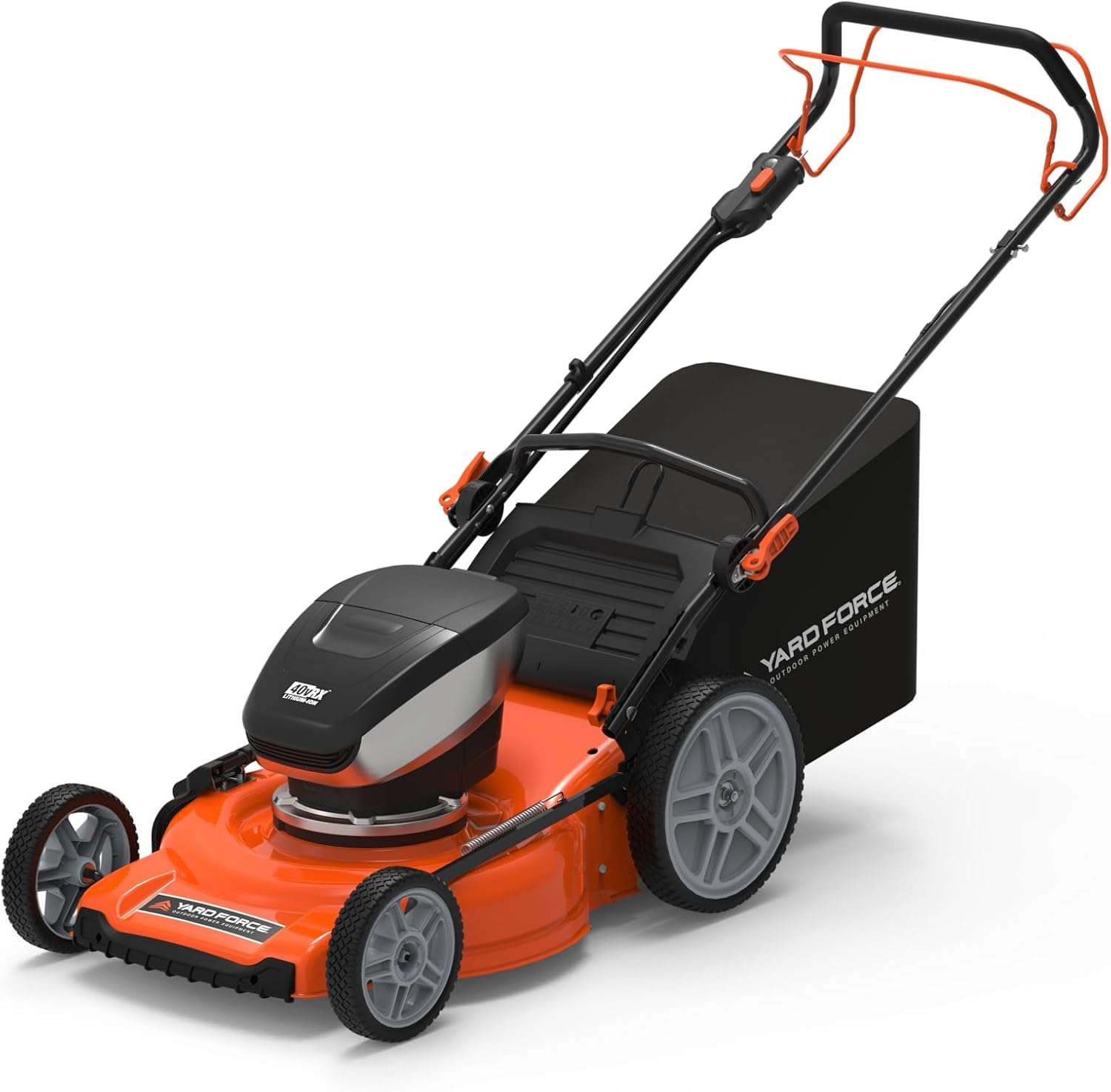 Yard Force Electric YF40VRX21-SP 21 Cordless Lawn Mower – 40V Lithium-Ion Battery, 3-in-1 Self-Propelled, Adjustable Cutting Heights, Brushless Motor - 3