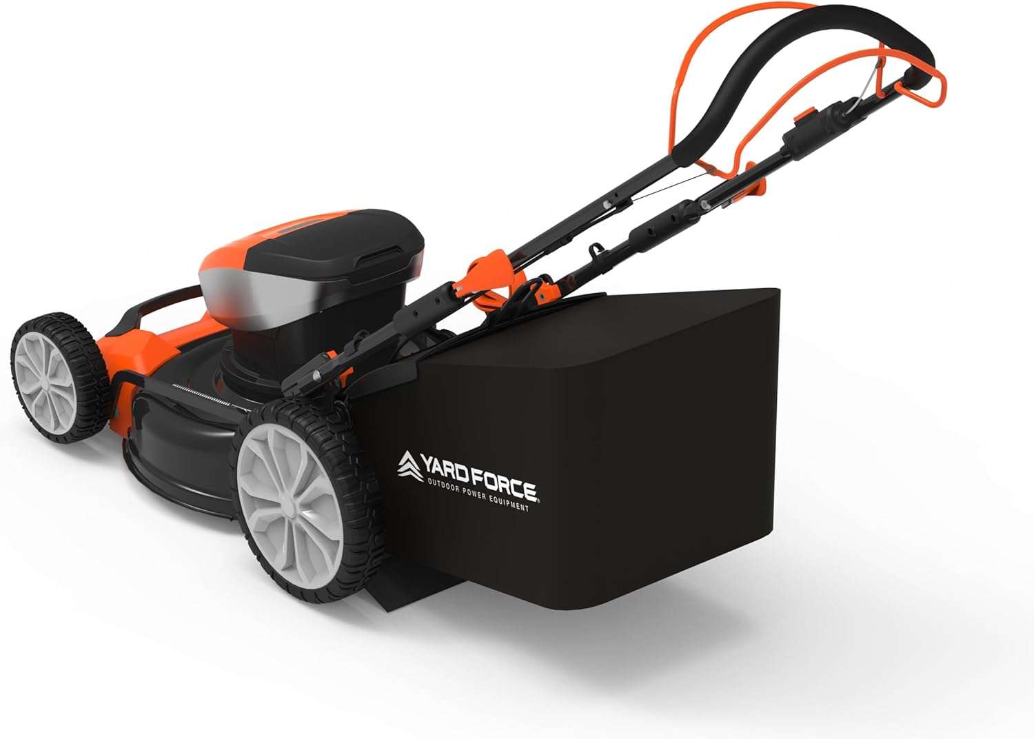 Yard Force Electric YF40VRX21-SP 21 Cordless Lawn Mower – 40V Lithium-Ion Battery, 3-in-1 Self-Propelled, Adjustable Cutting Heights, Brushless Motor - 5