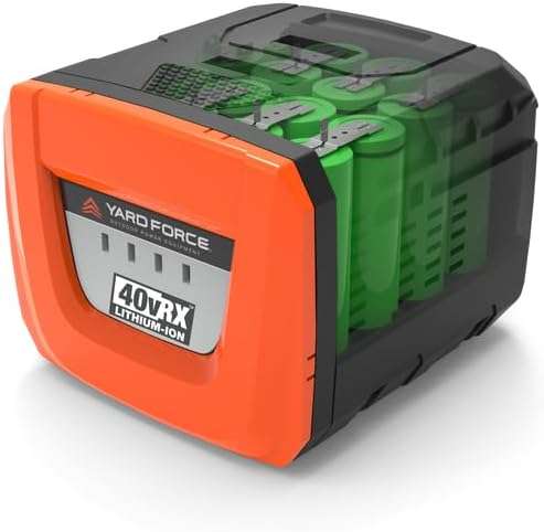 Yard Force Electric YF40VRX21-SP 21 Cordless Lawn Mower – 40V Lithium-Ion Battery, 3-in-1 Self-Propelled, Adjustable Cutting Heights, Brushless Motor - 9