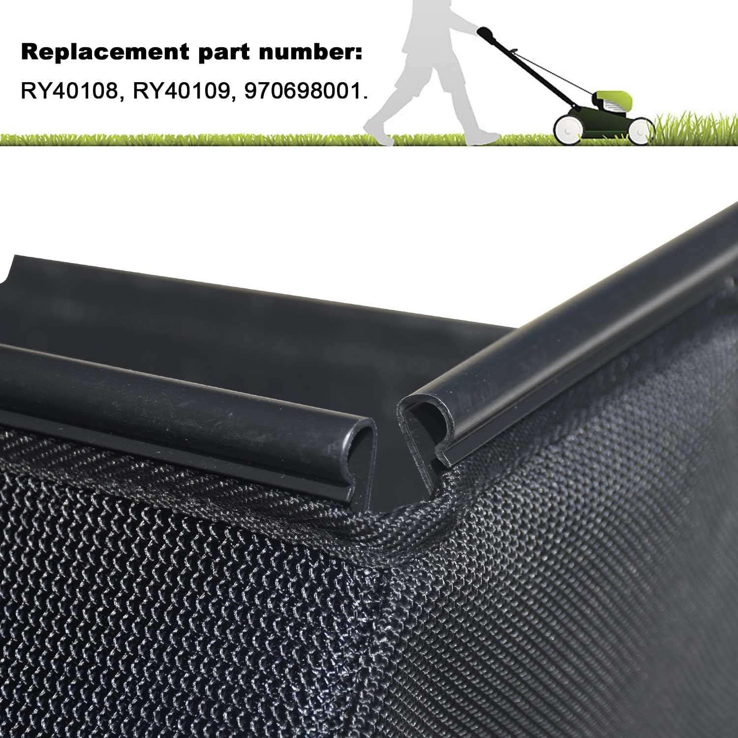 970698001 Grass Bag, Compatible with Ryobi RY40108, RY40109 20' 40V Cordless Mower Models, Replace 970698001 Grass Bag - (Without Grass Catcher Frame). - 4