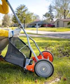 American Lawn Mower Company GC91416 14-Inch-16-Inch Reel Lawn Mower Grass Catcher, Black - 7