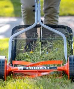 American Lawn Mower Company GC91416 14-Inch-16-Inch Reel Lawn Mower Grass Catcher, Black - 8